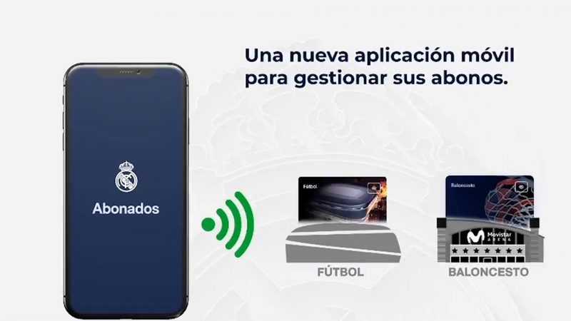 Real Madrid avanza hacia la digitalización con un abono digital para sus socios