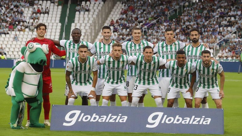 Franck Fomeyem, el líder destacado del Córdoba CF en el empate contra Almería