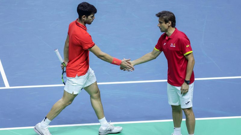 Alcaraz y Granollers liderarán a España en la Copa Davis de Bolonia