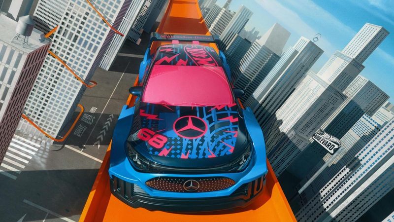 Un sogno in scala reale: Mercedes e Hot Wheels uniscono le forze