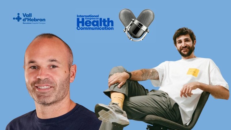Iniesta y Ricky Rubio destacan su compromiso con la salud en congreso internacional