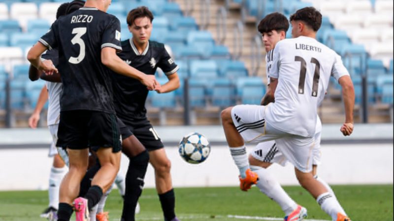 Liberto impulsa al Real Madrid con victoria clave ante Juventus en Youth League