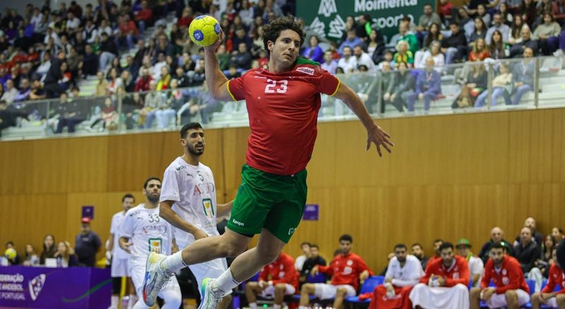 Portugal supera Egito em amistoso e se prepara para o Europeu de Andebol 2026