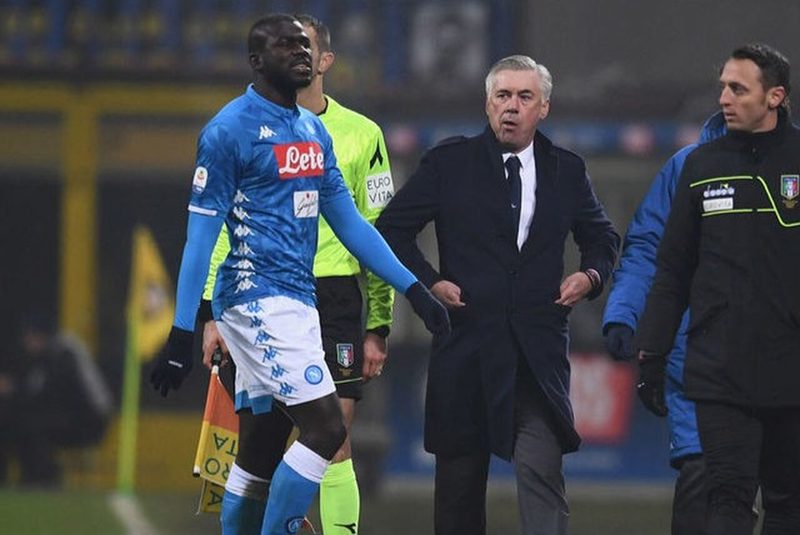 Koulibaly revela como Ancelotti impediu sua transferência para o Manchester United