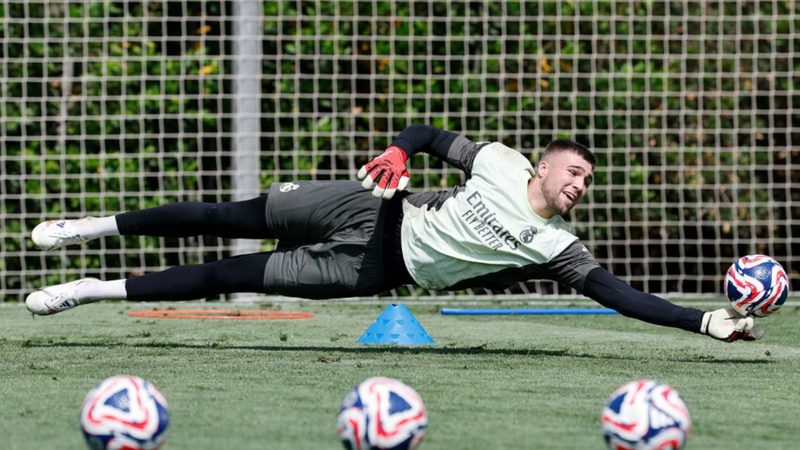 Fran González, el joven portero del Real Madrid que ya vale un millón de euros