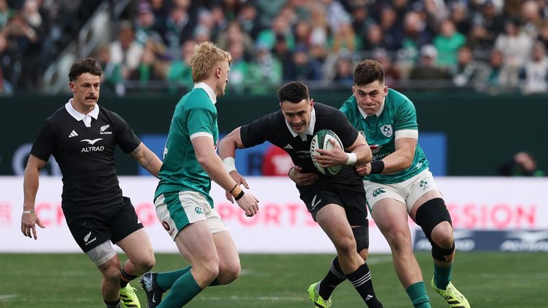 Gli All Blacks ribaltano l'Irlanda con un finale travolgente: 26-13