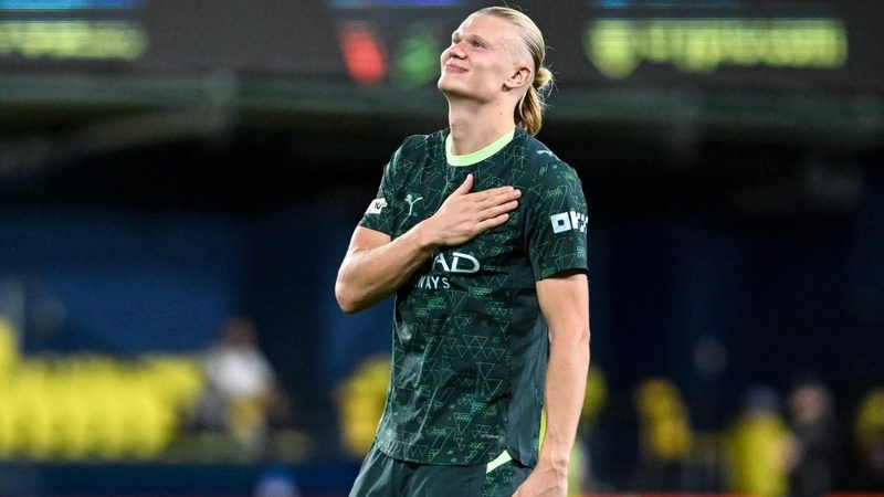 Haaland deslumbra con cifras impresionantes y refuerza al City en Champions