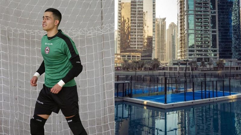 Jorge Cárdaba: De portero de fútbol sala a monitor de pádel en Dubái tras jugar Champions