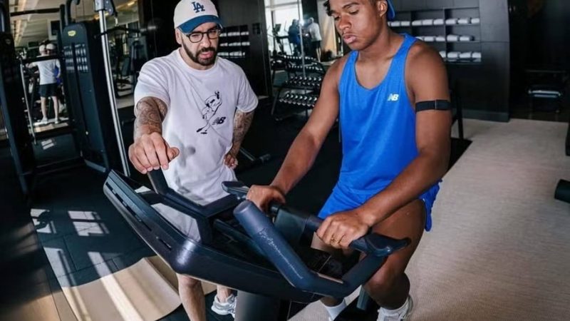 Endrick invierte 250.000 euros en un gimnasio en casa para potenciar su preparación física