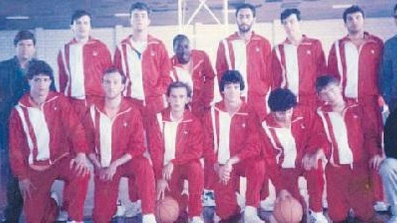 El Júver Murcia debuta en 1985 con victoria histórica y jugadores locales en el Príncipe de Asturias
