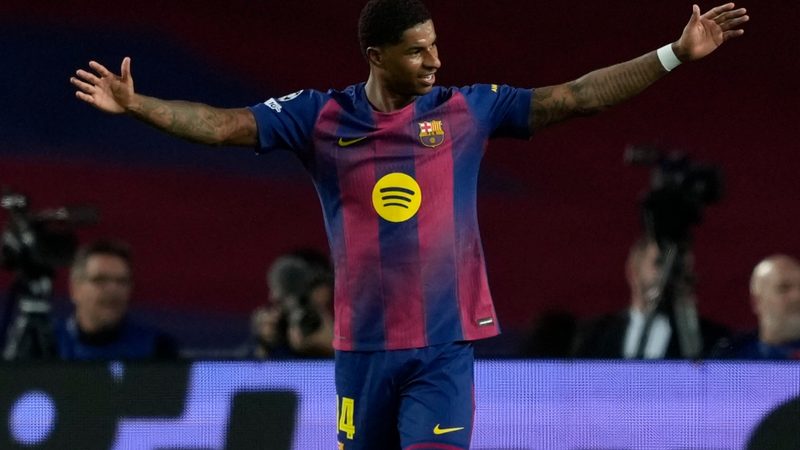 Marcus Rashford brilla en el Barcelona y ya se valora una inversión de 30 millones