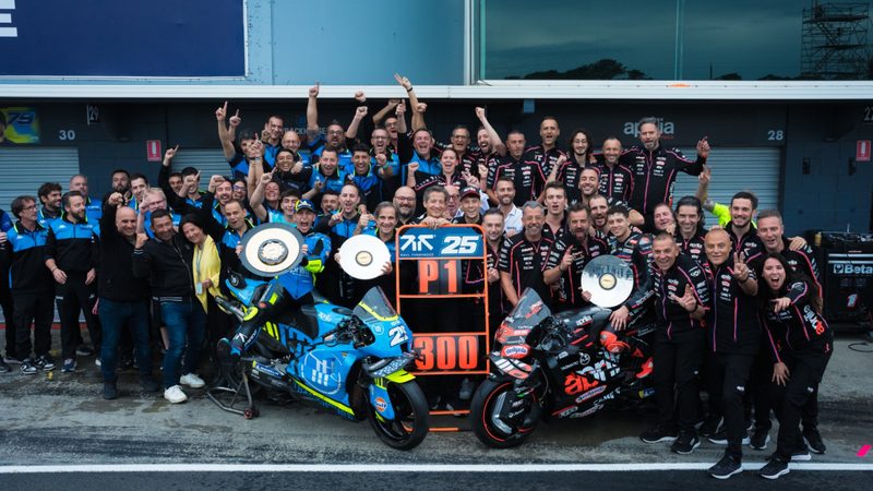 Aprilia se consolida como rival real para Marc Márquez y Ducati en MotoGP 2026