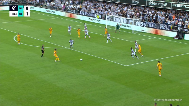 Albacete suma seis jornadas seguidas y vence al Castellón con gol de Agus Medina