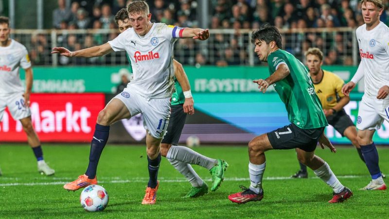 Holstein Kiel enttäuscht nach Pokaltraum mit Niederlage in Münster