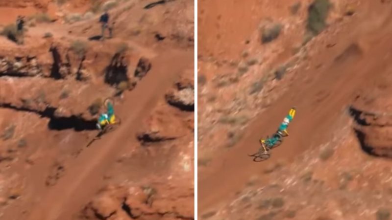 Impactante caída de Adolf Silva detiene la Red Bull Rampage 2025