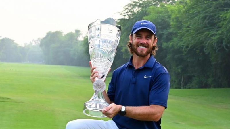 Tommy Fleetwood brilla en India y conquista el DP World Tour con una victoria memorable