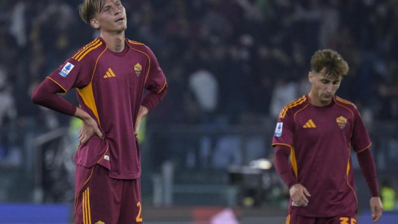Récord negativo en la Serie A: sólo 11 goles en 10 partidos, la cifra más baja de su historia