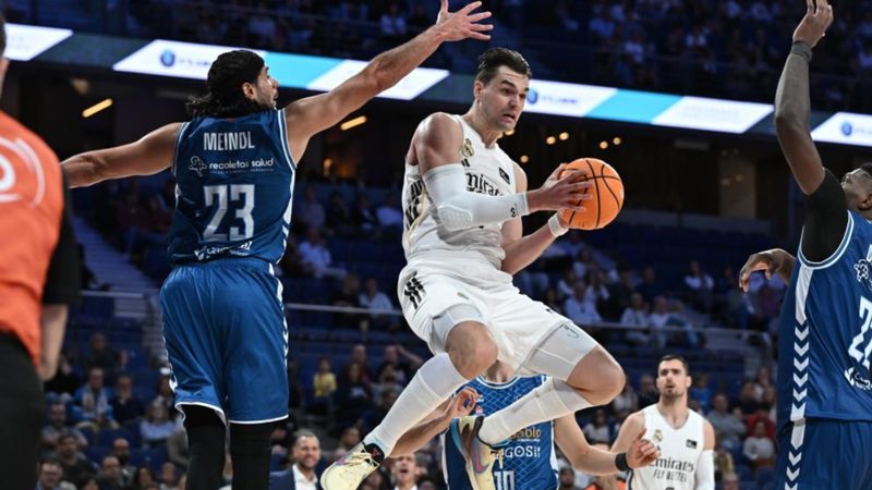Real Madrid sufre para mantener su racha invicta en casa ante San Pablo Burgos