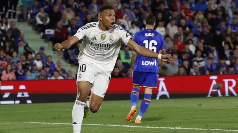 Mbappé alcanza su mejor marca goleadora y lidera al Real Madrid en la temporada