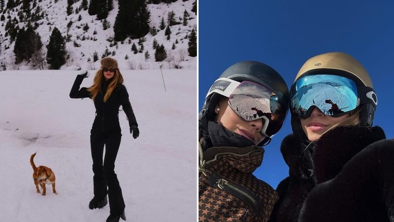 Laila Hasanovic si diverte sulla neve in attesa della sua stagione preferita
