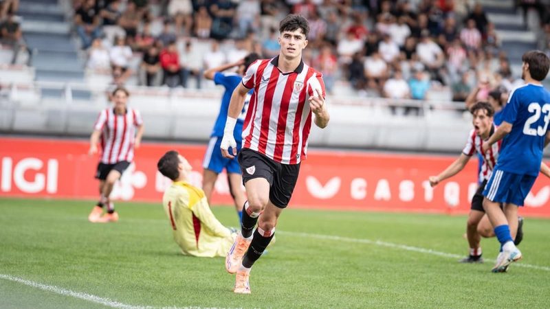 Athletic Club lidera la Youth League tras vencer 3-0 al Qarabag en Lezama