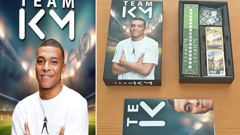 Team KM: El innovador juego de mesa de Mbappé que conquista a grandes y pequeños