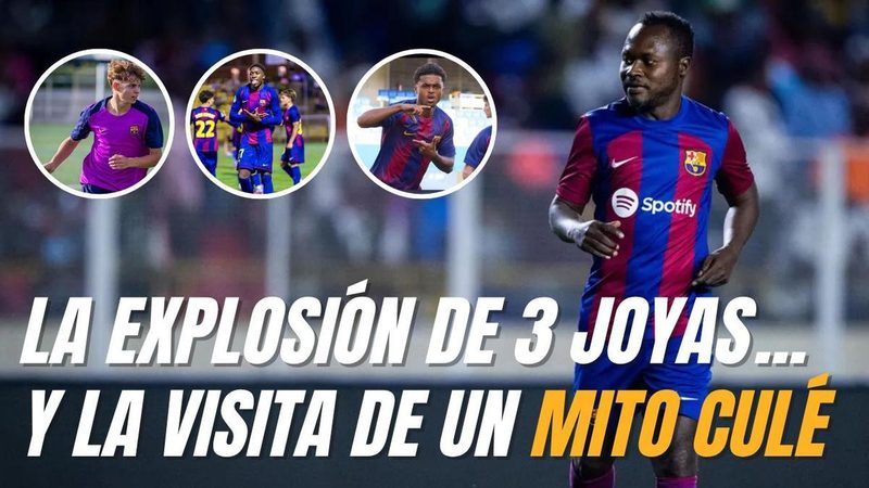 Tres joyas de La Masia brillan y un mito culé recuerda su paso en ADN Masia 2x06
