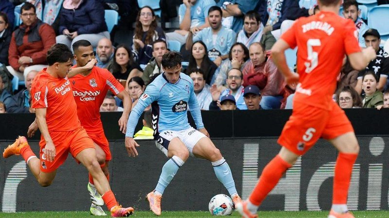 Pablo Durán lamenta empate del Celta tras dominar con uno menos ante la Real Sociedad