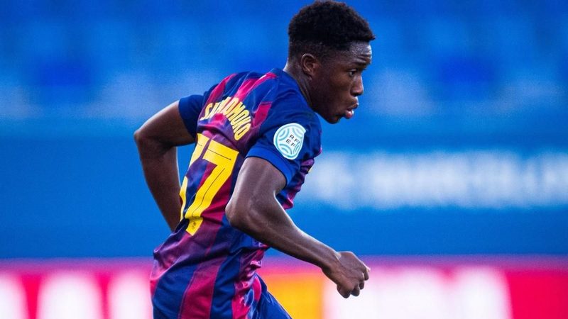 Sama Nomoko deslumbra en el Barça Atlètic y apunta alto bajo la mirada de Flick