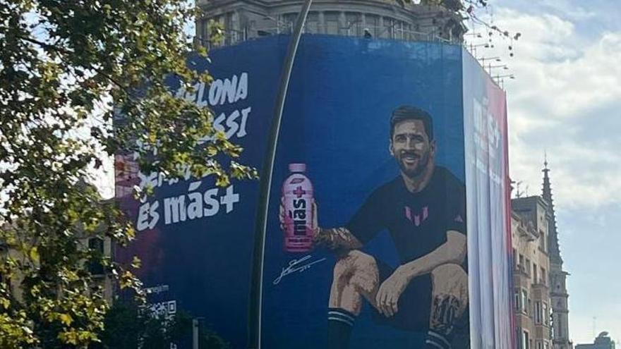 Messi regresa a Barcelona con el lanzamiento de su bebida funcional Más+ y una pop-up exclusiva