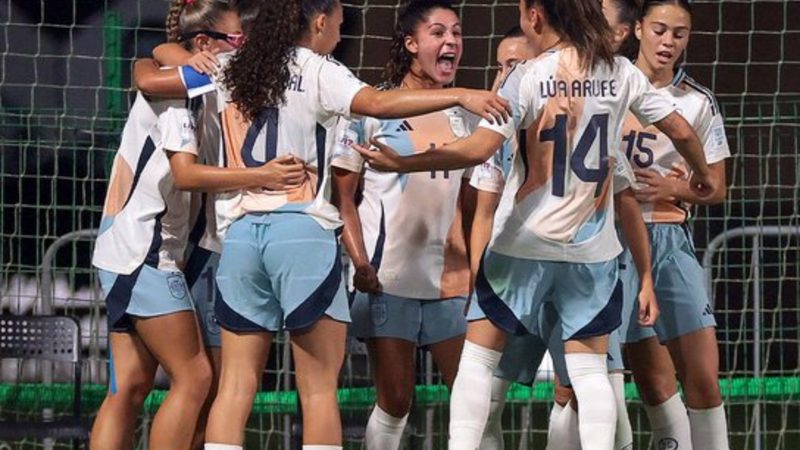 España Sub-17 arranca el Mundial con victoria contundente ante Colombia (4-0)