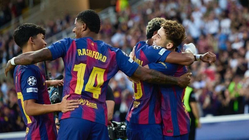 Fermín impulsa al Barça hacia una goleada memorable ante Olympiacos en Champions