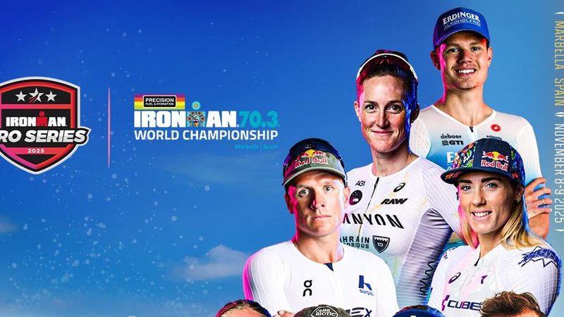 Marbella se estrena como sede del Mundial IRONMAN 70.3 con la élite del triatlón en noviembre 2025