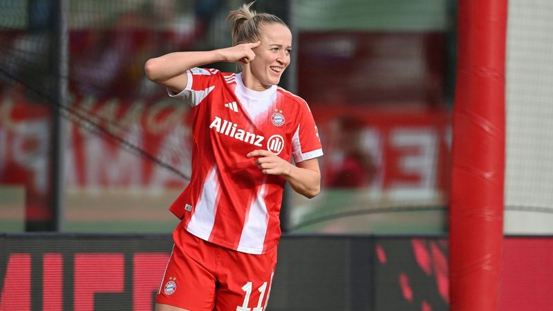 Bayern München sichert sich Pflichtsieg gegen SGS Essen dank Schüllers Doppelpack
