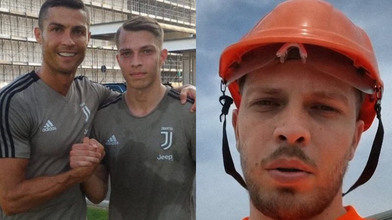 Cendrim Kameraj, ex promesa suiza que coincidió con Cristiano Ronaldo, se reinventa en la construcción