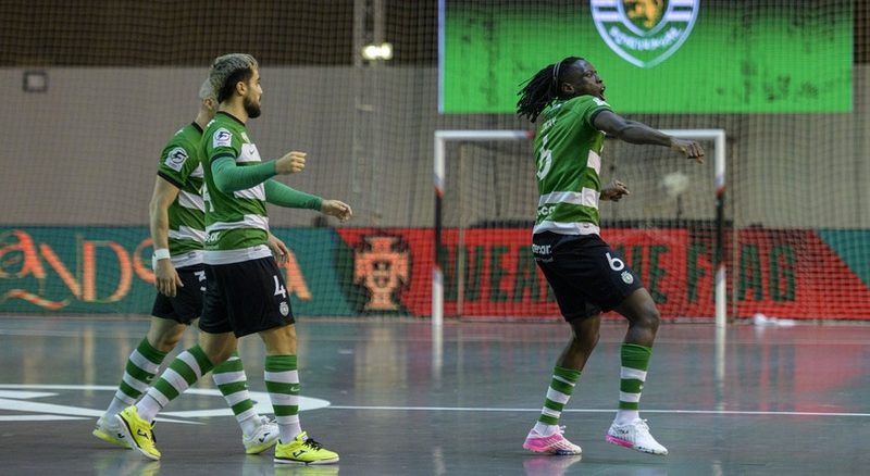 Sporting conquista vitória histórica na Champions de futsal ao vencer Pristina por 16 a 1