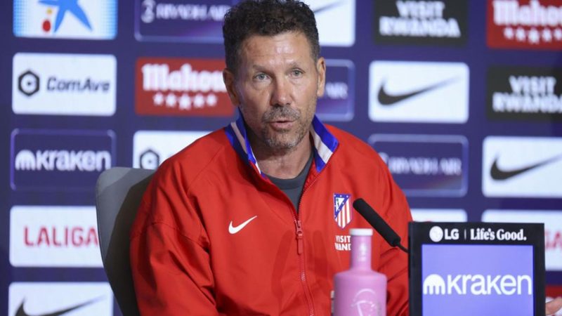 Simeone destaca la identidad y busca victoria clave ante Arsenal en Champions