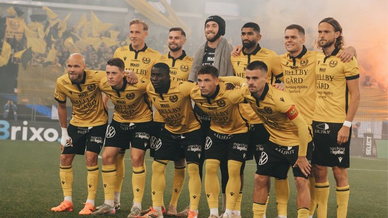 Mjällby hace historia en Suecia y se acerca a la Champions con un récord histórico