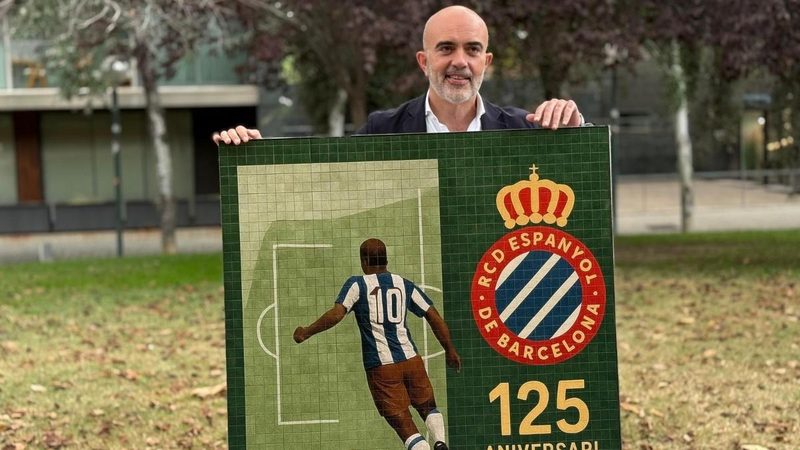 Barcelona instalará un mosaico en Sarrià para honrar el 125 aniversario del RCDE Espanyol