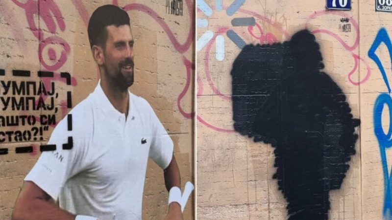 Novak Djokovic enfrenta rechazo en Serbia y se traslada a Grecia tras apoyar protestas estudiantiles