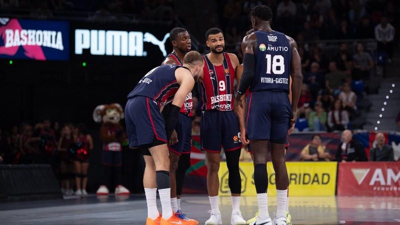 Baskonia enfrenta crisis histórica y bajas clave en un inicio complicado de temporada