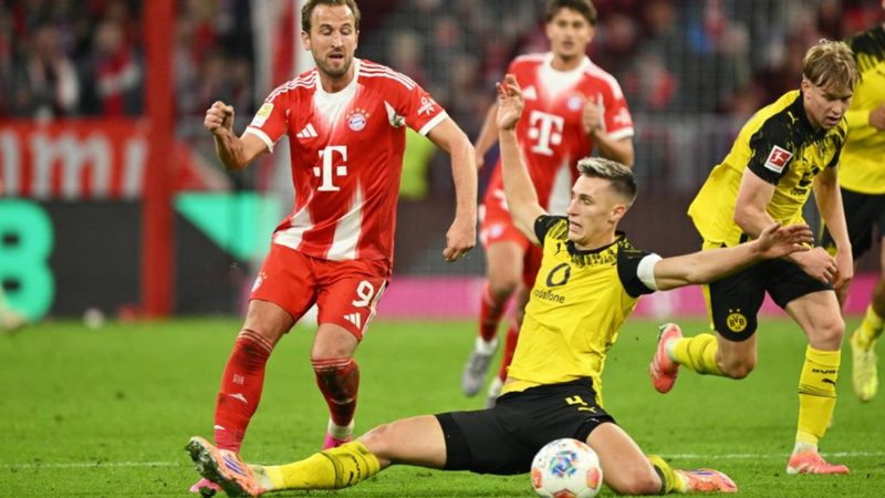 Harry Kane se consagra como delantero total en el Bayern con actuación histórica ante Dortmund