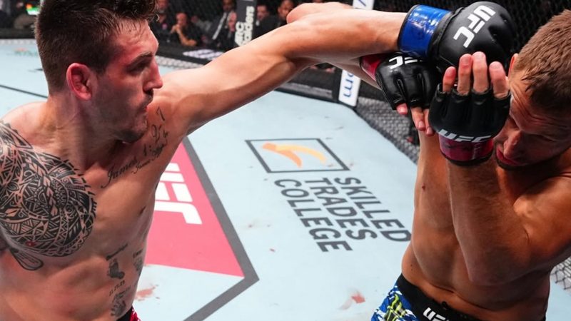 Brendan Allen sorprende en UFC Vancouver y provoca la retirada de De Ridder