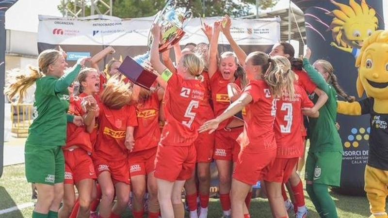 Nordsjaelland, Madrid CFF y Barcelona destacan en la East Mallorca Girls Cup