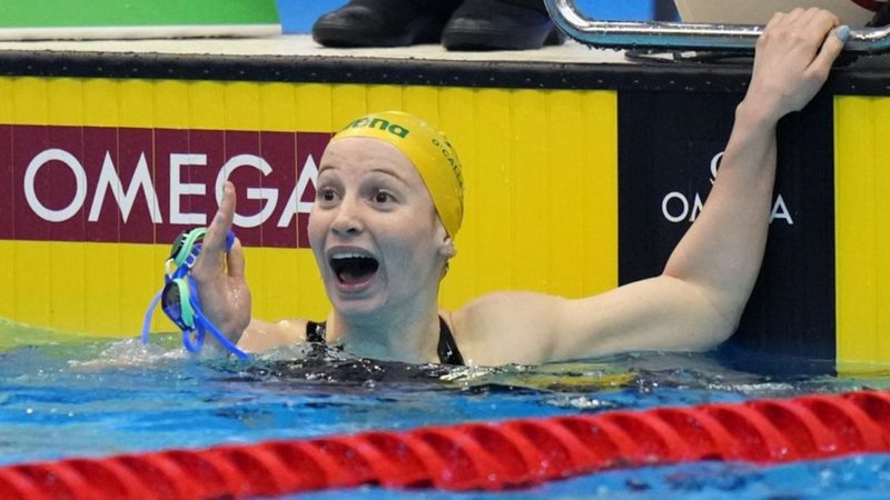 Mollie O'Callaghan hace historia y rompe récord mundial en 200 libre