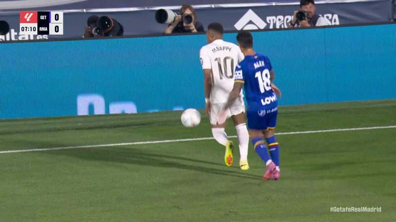 Vinicius, Mbappé y Courtois aseguran victoria del Real Madrid ante Getafe con dos expulsiones decisivas