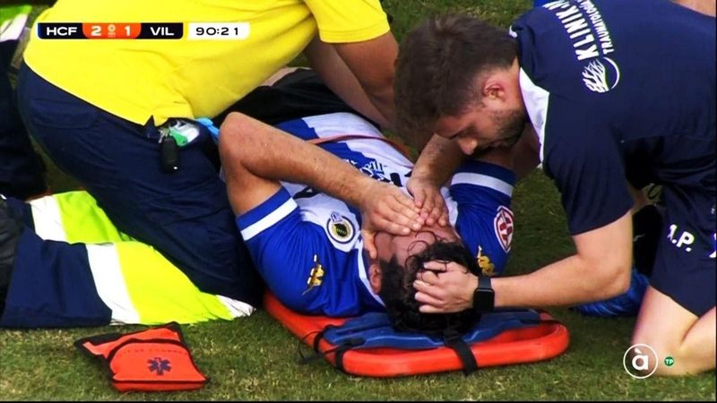 Pesimismo en el Hércules por la grave lesión de Oriol Soldevila