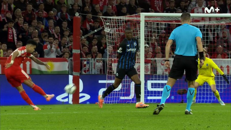 Bayern arrasa al Brujas con doblete de Karl y refuerza la leyenda de Neuer en Champions