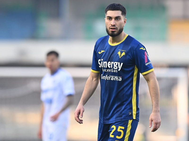 Hellas Verona senza Serdar contro l'Inter: infortunio al ginocchio per il centrocampista