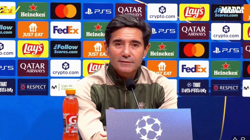 Marcelino analiza la racha goleadora de Haaland y el desafío ante Guardiola